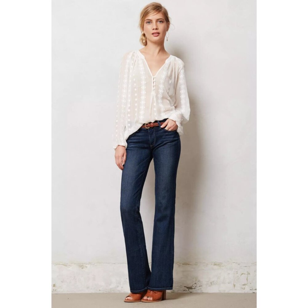 Paige Skyline Bootcut Jeans in Valor